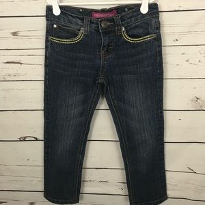 Vigoss Girls Denim Capris Size 8